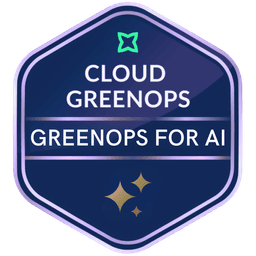 Cloud GreenOps for AI badge